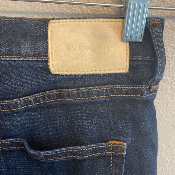 EVERLANE- highest rise skinny jean- Dark Wash- ankle length- Size 26 - Picture 5 of 7